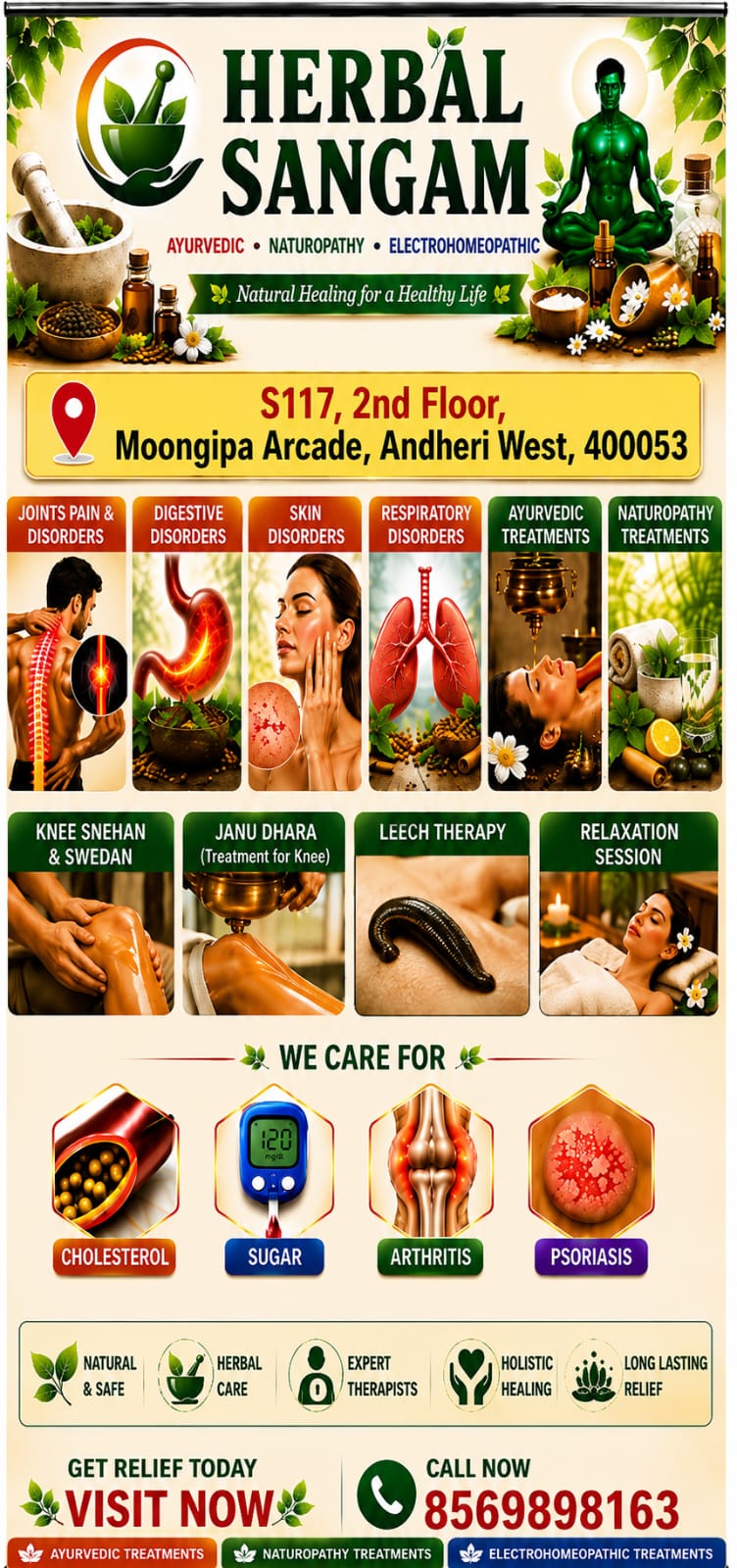 Herbal Sangam Ayurvedic Naturopathy Electrohomeopathy Services